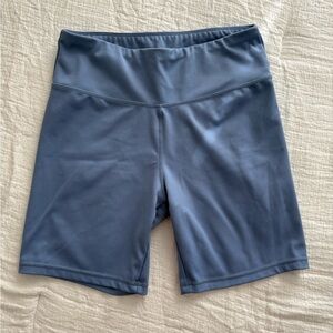 Jockey Blue Bike Shorts with Elastic Waistband